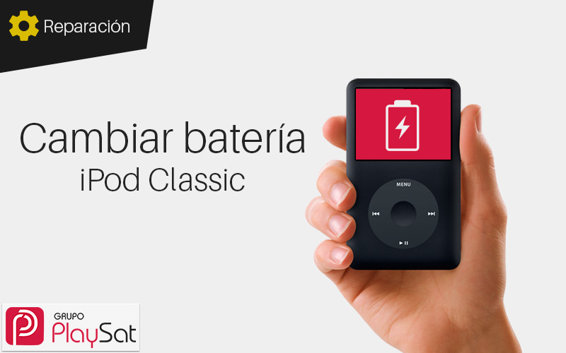Cambiar bateria iPod Classic