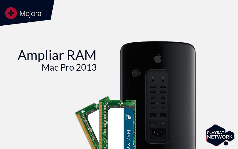 Ampliar RAM Mac Pro 2013